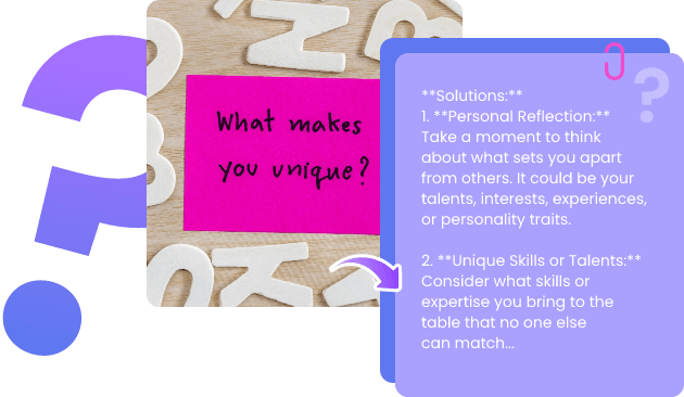 Al Image Describer for Problem Solving