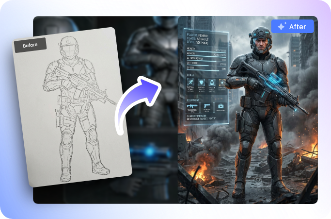 Get Game Character Design Inspiration from AI