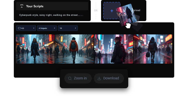 Text-to-Image and Image-to-Image