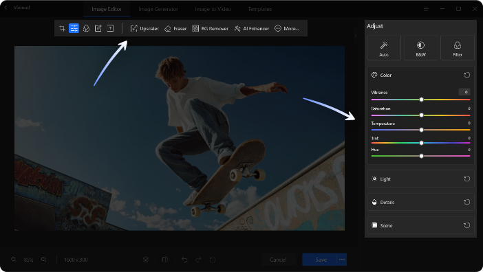Enhance Photo on PC