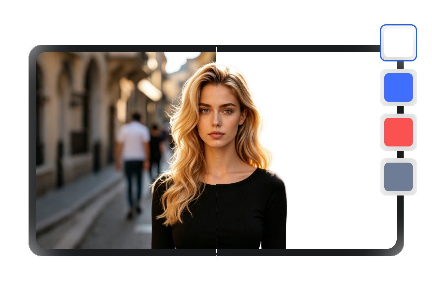 Recolor Passport Photo Background