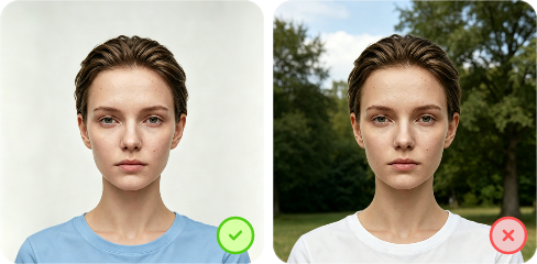 Choose a Clean Background