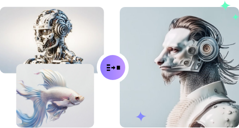Vidmud AI Image Combiner